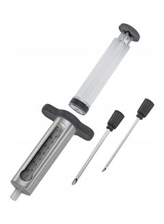 Buy Marinade Injector Silver/Grey 9x5x16.5cm in UAE