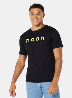 Buy Merchandise T-Shirt For Men Black in UAE