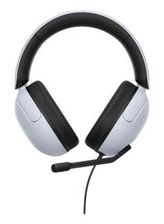 اشتري Sony INZONE H3 Wired Gaming Headset, Over ear Headphones with 360 Spatial Sound, MDR G300, White, Headphone في الامارات