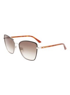 Buy Women's Full Rim Metal Butterfly  Sunglasses CK21130S-002-5618 in Saudi Arabia