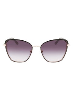 اشتري نظارة شمسية بإطار معدني كامل الحواف على شكل فراشة طراز  CK21130S-200-5618 للنساء في الامارات