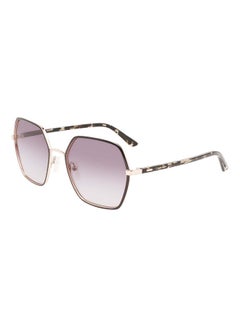 Buy Women's Full Rim Metal Modified Rectangle  Sunglasses  CK21131S-001-5620 in Saudi Arabia