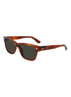 Buy Men's Full Rim Acetate Modified Rectangle  Sunglasses  CK21528S-213-5318 in Saudi Arabia