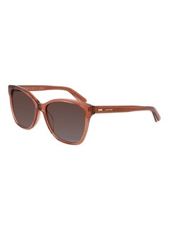 Buy Women's Full Rim Acetate Modified Rectangle  Sunglasses  CK21529S-601-5516 in Saudi Arabia