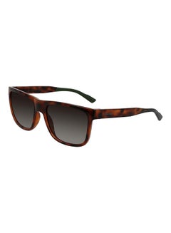 Buy Men's Full Rim Injected Modified Rectangle  Sunglasses  CK21531S-220-5819 in UAE