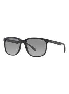 Buy Classic Square Sunglasses EA4104F 506311 - Lens Size: 58mm - Black in UAE