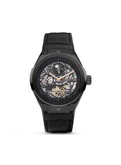 Buy Men's Ruscello Round Analog Wrist Watch CIWGE2207203 - 55mm - Black in UAE