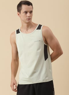 Buy Essential Sports Training Vest Light Green in Saudi Arabia