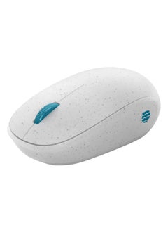 Buy Ocean Plastic Mouse Made from 20% Recycled Ocean Waste, Comfortable Design, Right/Left Hand Use, Wireless Bluetooth Mouse for PC/Laptop/Desktop, Works with for Mac/Windows Computers White in UAE