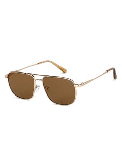 Buy Vintage By Lenskart Full Rim Square Polarized & UV Protected Sunglasses For Men & Women - VC S13115 in UAE