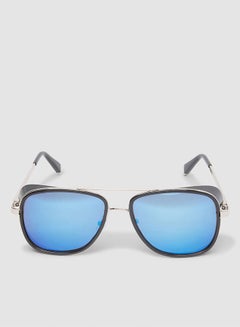 Buy Women's Sunglass With Durable Frame Lens Color Multicolour Frame Color Silver in Egypt