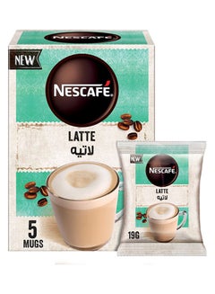 اشتري Latte Coffee Mix 5 Sachets 19grams في الامارات