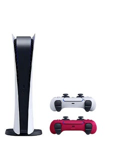 Buy Playstation 5 Digital Edition Console With Extra Red Controller in Egypt