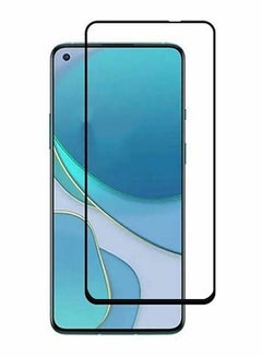 Buy Tempered  Glass Screen Protector For Oppo Reno 5 4G Black in UAE