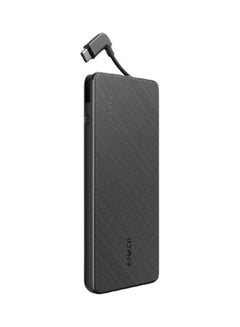 Buy PowerCore Plus Charging Power Bank With Built-In USB-C Cable Black Fabric in UAE