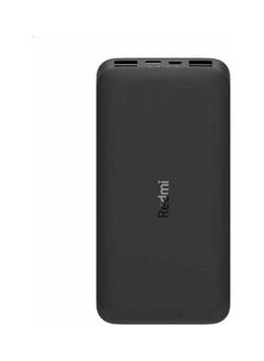 Buy 10000.0 mAh Redmi Power Bank Black in UAE