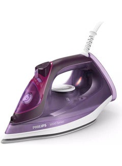 Buy 3000 Series Steam Iron 300 ml 2600 W DST3041/36 Purple in Saudi Arabia