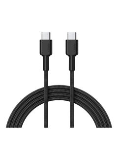 Buy CB-CD45 0.9m USB-C to USB-C Cable USB 2.0 for Android Samsung Huawei Xiaomi BLACK in UAE
