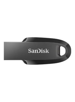 Buy SanDisk Ultra Curve Flash Drive, USB 3.2, Black, SDCZ550-256G-G46 256 GB in Egypt