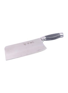 Buy Chopper Knife Brown/Silver/Black 32x3x10centimeter in Saudi Arabia