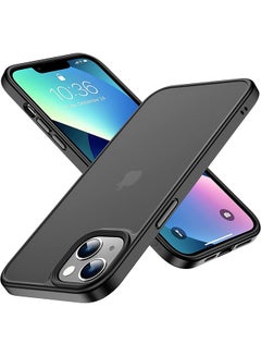 Buy Protective Case Cover For Apple iPhone 13 Pro Max 6.7 inch Black in UAE