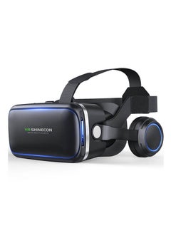 Buy Seven Generation Of VR3D Virtual Reality Game Glasses Black in UAE