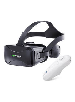 Buy Virtual Reality 3D Glasses with Controller Black/White in Saudi Arabia