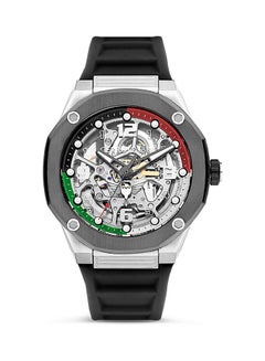 Buy Men's Round Shape Silicone Band Analog Wrist Watch CIWGR2223905 - 45.5 mm - Black in UAE