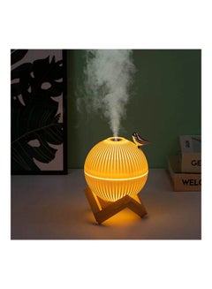 Buy 3D Mini Ultrasonic Aroma Humidifier USB Lark Bird White in UAE