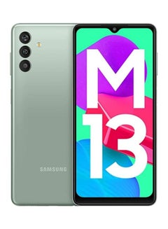 اشتري Galaxy M13 Dual Sim Aqua Green 4GB RAM 64GB 4G - International Version في الامارات