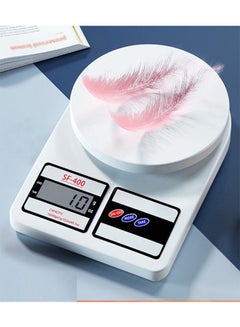 Buy Kitchen Digital Weighing Scale White standard in Egypt