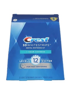 Buy 20-Piece 3D Whitening Strips Removes 10 Years of Set-in-Stains Clear in UAE