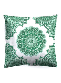 Buy Decorative Cushion , Size 45X45 Cm Peacock Pattern - 100% Cotton Cover Microfiber Infill Bedroom Or Living Room Decoration Peacock Pattern Standard Size in Saudi Arabia