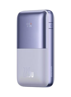 Buy 20000.0 mAh USB C Portable Power Bank with Digital Display (20000 mAh with 1 USB C Port and 2 USB A Ports for up to 22.5W Charging for iPhone, Android, AirPods, iPad, and More) – Purple in Saudi Arabia