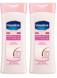 اشتري Body Lotion Even Tone Pack Of 2 2x400ml في الامارات