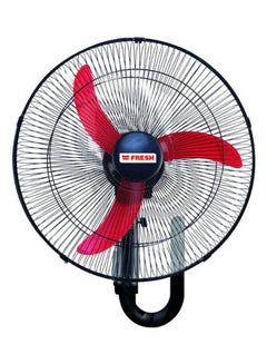 اشتري Shabah Wall Fan 240 volt 18 inch Wall-Fan-Multi-1 Red/Black في مصر