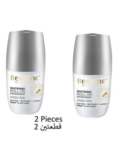 Buy 2 Pieces Invisible Touch Whitening Roll-On Deodorant 2x50ml in UAE