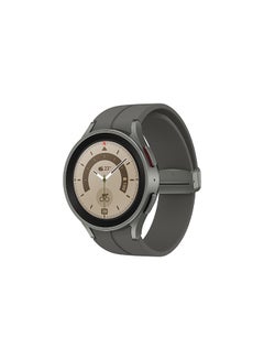 Buy Galaxy Watch 5 Pro 45mm Grey Titanium in UAE
