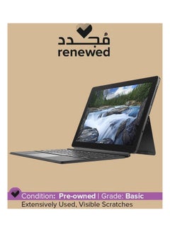 Buy Renewed - Latitude 5290 2 in 1 Convertible Laptop With 12.3-Inch Display, Intel Core i5 Processor/8th Gen/8GB RAM/256GB SSD/Intel HD Graphics English Black in UAE