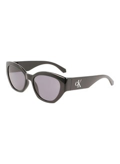 Buy Women's Full Rim Injected Cat Eye Sunglasses CKJ22634S 5518 (001) Black in Saudi Arabia