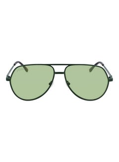 Buy Full Rim Metal Aviator Sunglasses L250Se 6014 (301) Matte Green in Saudi Arabia