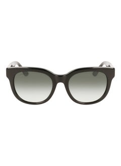 Buy Women's Full Rim Acetate Oval Sunglasses L971S 5220 (001) Black in UAE
