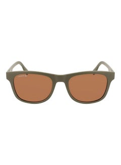 Buy Full Rim Injected Modified Rectangle Sunglasses L969S 5420 (317) Matte Khaki in UAE