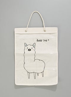 Buy Lovely Alpaca Hanging Organizer Black/White 90grams in Saudi Arabia