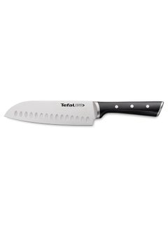 اشتري Stainless Steel Ice Force Santoku Knife Black 18cm في السعودية