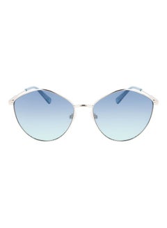 اشتري Women's Full Rim Metal Tea Cup Sunglasses CKJ22202S 6117 (040) Silver في الامارات