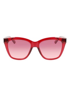 Buy Women's Full Rim Injected Square Sunglasses CKJ22608S 5417 (679) Cherry in Saudi Arabia