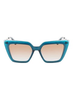Buy Women's Full Rim Acetate Square Sunglasses CK22516S 5417 (431) Petrol in UAE