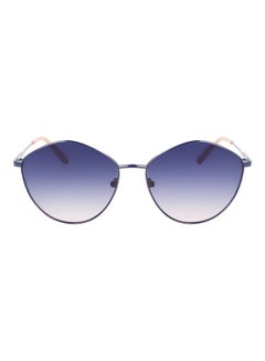 Buy Women's Full Rim Metal Tea Cup Sunglasses CKJ22202S 6117 (405) Navy in Saudi Arabia