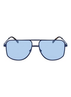 Buy Full Rim Metal Modified Rectangle Sunglasses L249Se 5915 (401) Matte Blue in Saudi Arabia